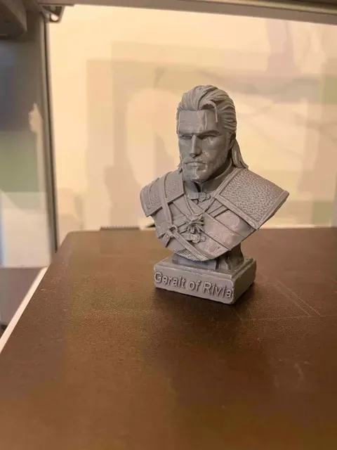 Geralt of Rivia Bust - The Witcher — Фото 2 из 9