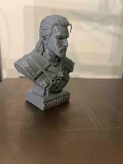 Geralt of Rivia Bust - The Witcher — Фото 5 из 9
