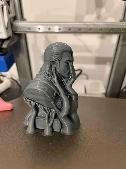 Geralt of Rivia Bust - The Witcher — Фото 9 из 9