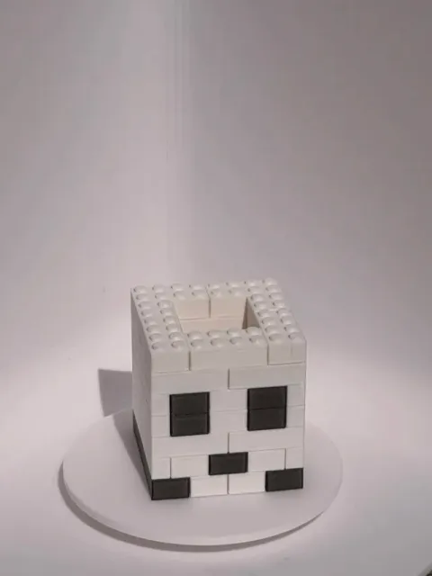 Minecraft Ghast Head – Brick Build — Фото 3 из 6