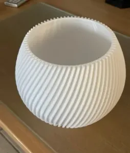 Ribbed Planter / Vase - Drainage and no Drainage