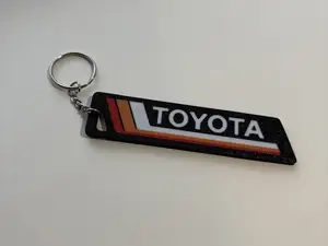 Retro Toyota Keychain
