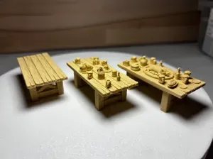 Rustic Feast Table – D&D Gaming Accessories