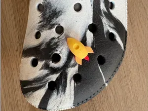 No AMS - Rocket croc charm