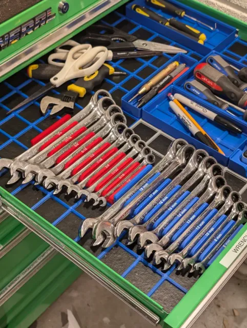 Gridfinity 10 Wrench Organizers for SAE and Metric — Фото 3 из 3