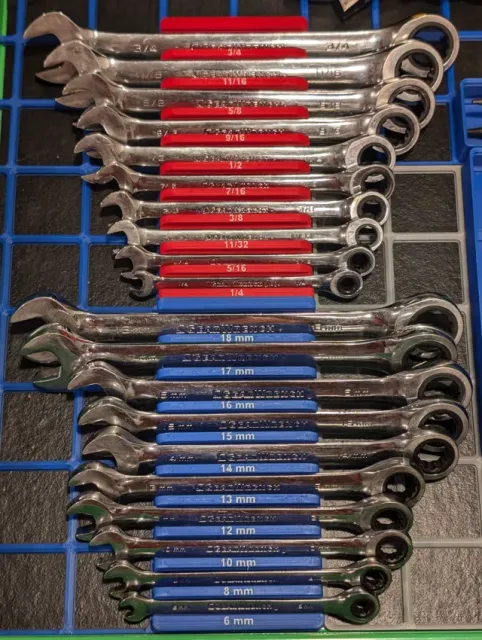 Gridfinity 10 Wrench Organizers for SAE and Metric — Фото 2 из 3