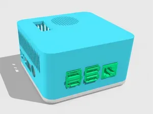 Rasperry Pi 4B plus PoE Hut Housing