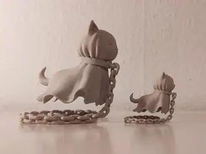 Floating Ghost Dog Illusion - Yorkie (Teacup)