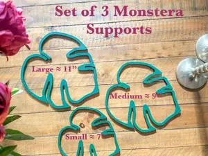 Monstera Shaped Support for Plants (4 Sizes)