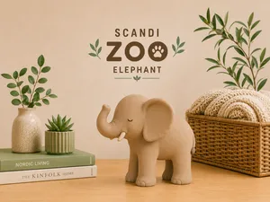 Scandi Zoo - Elephant 