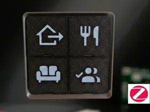 MOES Zigbee 4 Gang Button Covers