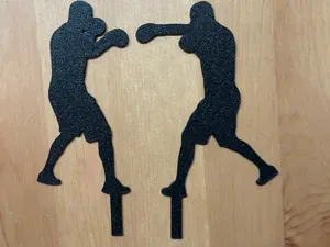 Boxing Cake Topper