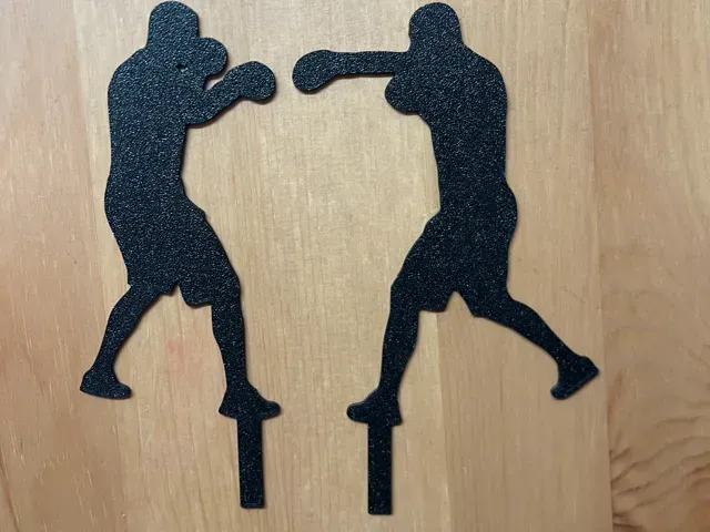 Boxing Cake Topper