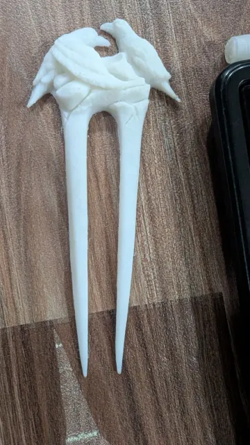 Twin Raven Hair Fork - Hair Pin & Cosplay — Image 6 of 9