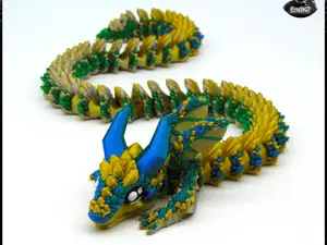 Crystal Crawler - Articulated - Print in Place