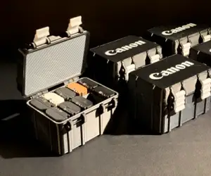 Canon LPE6 Battery Case (10 x LPE6)
