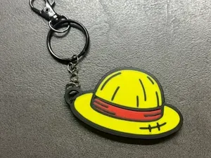 Straw Hat of Monkey D. Luffy, keychain