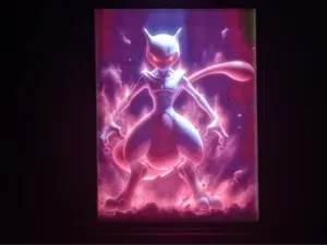 Mewtwo Lithophane for CMYK LED Board