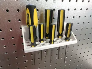 Sy's Peglock pegboard universal screwdriver holder