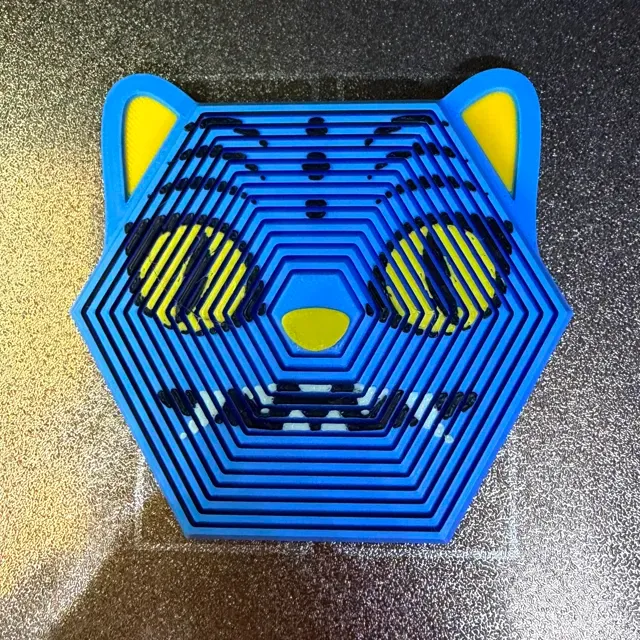 KPOP Derpy Tiger Hexagon Fidget Toy — Фото 7 из 12