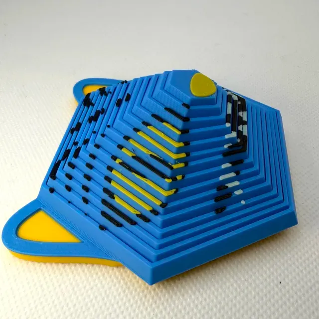 KPOP Derpy Tiger Hexagon Fidget Toy — Фото 5 из 12