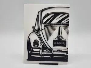 2D Wall Art VW Käfer