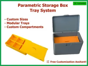 Parametric Storage Box – Tray Storage System