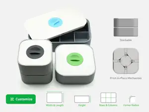 Customizable Twist-Lock Box (Stackable)