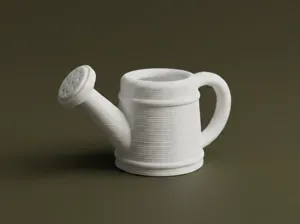 Dollhouse Miniature Watering Can 3D Model