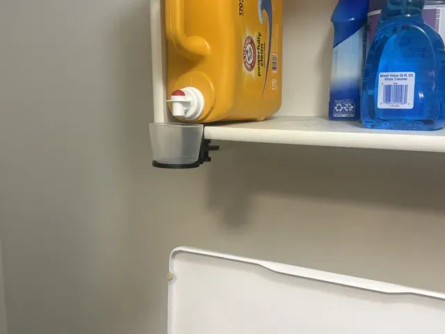 Laundry Detergent Cup Holder - Shelf Attachment — Фото 8 из 11
