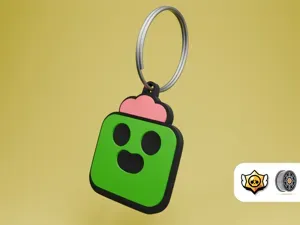 Spike | Brawl Stars Keychain Series