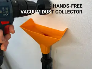 Hands-Free Vacuum Dust Collector