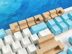 「Minecraft 木楼梯」键帽