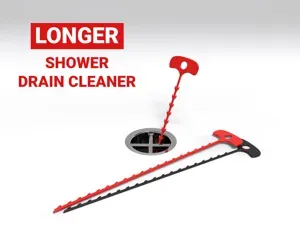 Longer Shower Drain Cleaner / Snake -Bathroom Tool