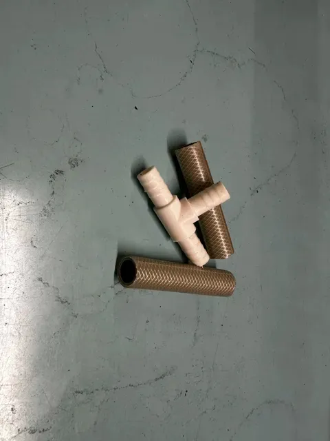 Parametric Barbed T Hose Adapter V2 - Metric+Inch — Фото 7 из 10