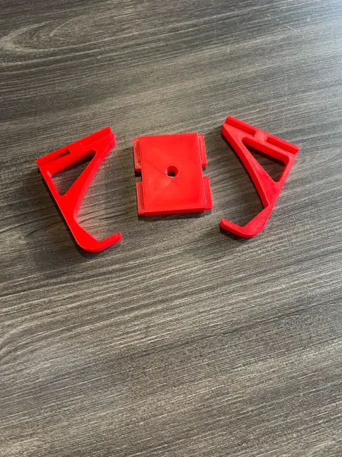 3D Printed Snap-Together Controller Wall Mount — Фото 3 из 5