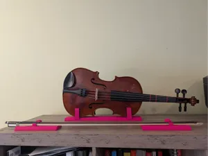 Violin/Viola and bow holder for Moku organizer