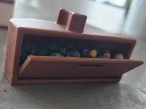 P&J Carry case peg insert container