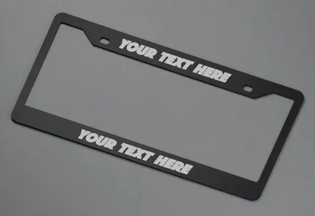 Customizable 12 × 6 License Plate Frame — Фото 8 из 8