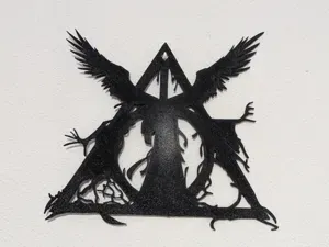 The Deathly Hallows Wall Art