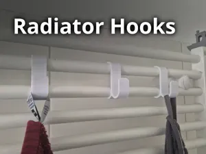 Radiator Towel Hooks - Different Sizes