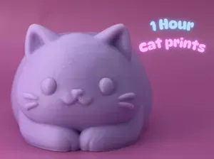 Loaf Mode Cat - 1 hour print