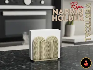 Vertical Rope Napkin Holder