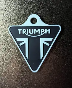 Triumph motorcycle keychain