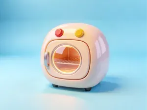 烤箱-厨房用品幼儿认知百科-儿童涂色过家家玩具