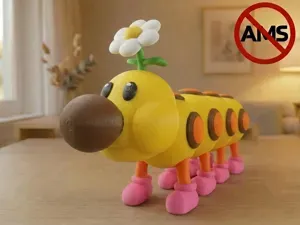 Wiggler – Mario Figurine (AMS + No AMS Versions)