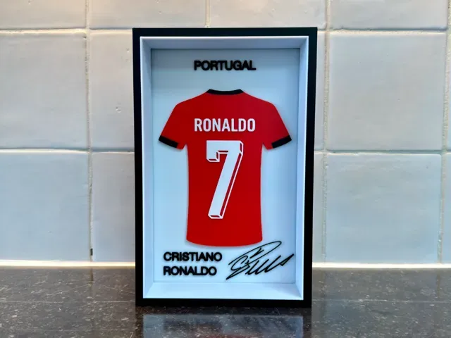 Cristiano Ronaldo - Portugal - Jersey Frame