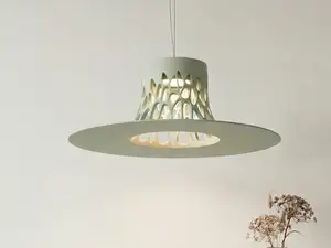 Organic Voronoi Pendant Lamp Parametric Hole e27