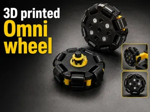 3d printed Omni Car