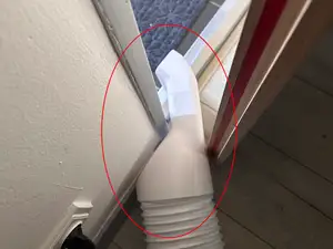 Mobile Air Conditioning adapter for door or window